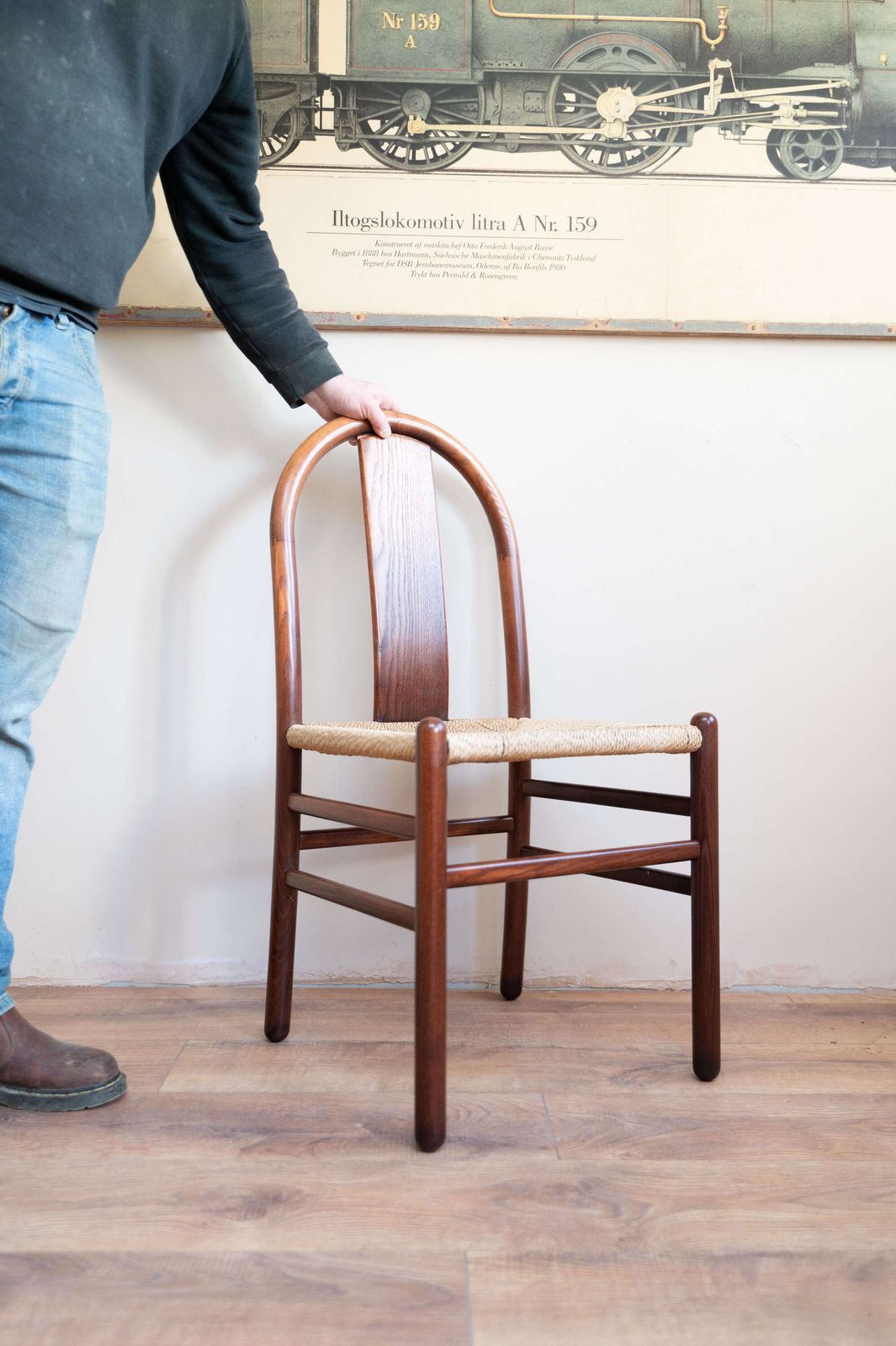 Set Of 6 Annig Sarian Tisettanta Vintage Dining Chairs photo vintage