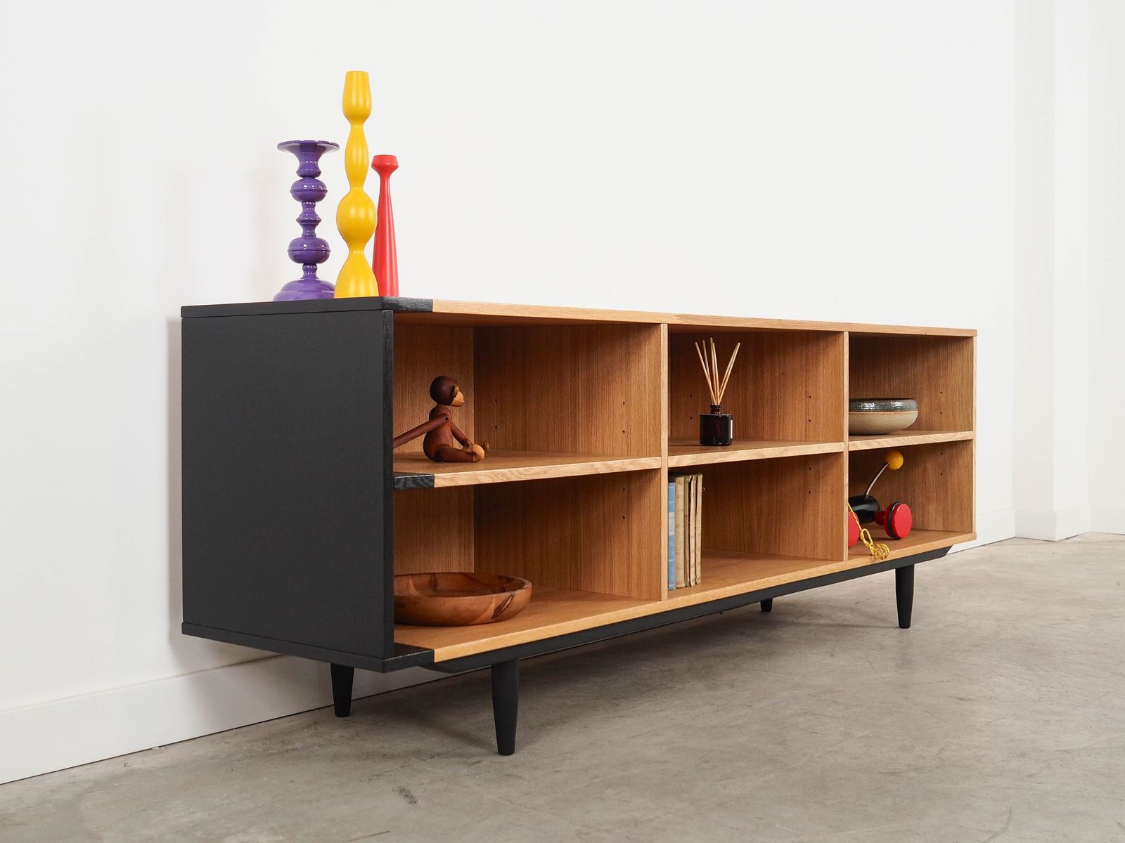 Eiken Boekenkast, Scandinavisch Design photo Meubels