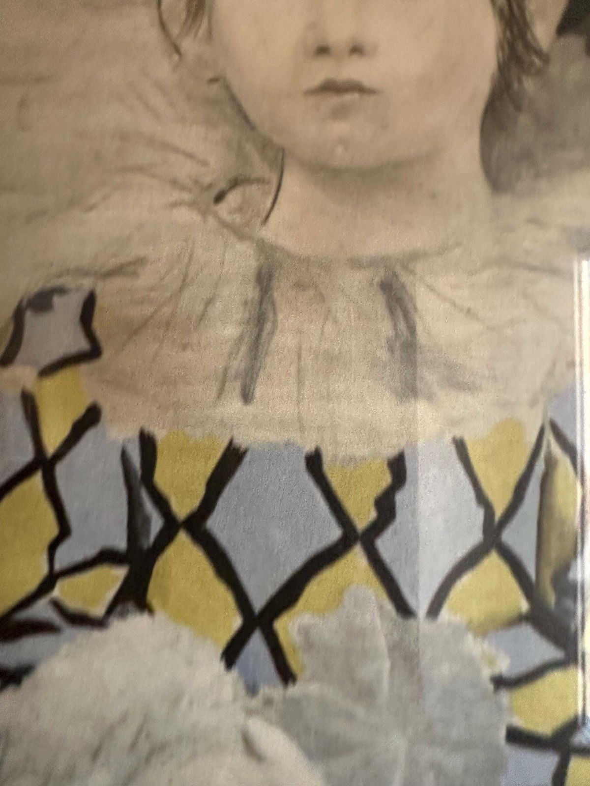 Mid Century Pablo Picasso ‘The Artist’s Son’ Vintage Print – Framed With Original Provenance Label photo for sale