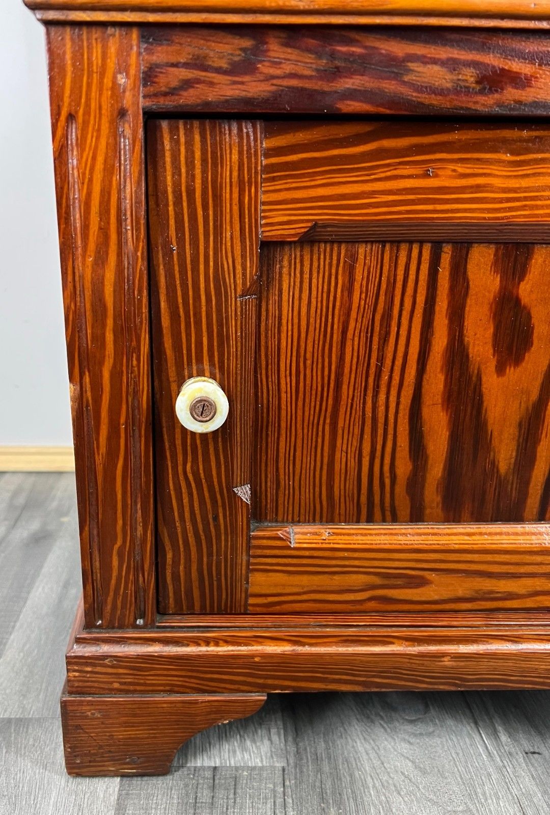 Bedside Table Antique French Carved Wood Carved Cabinet Cupboard Lot 1876 photo vinterior