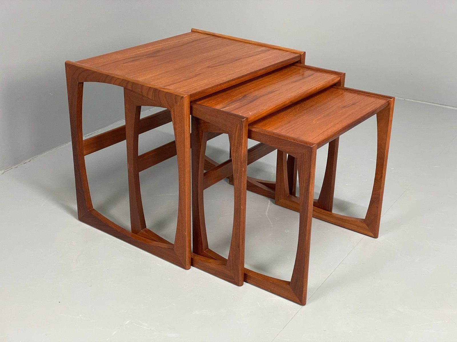 G Plan Nesting Tables Teak Quadrille Range Vintage Retro 1970s Eb11678 Mwoo photo vinterior