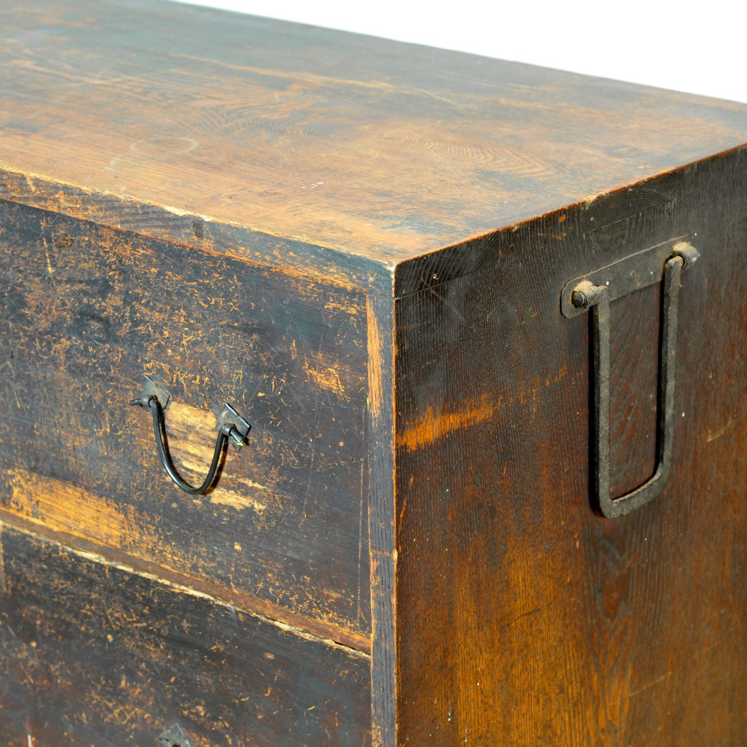 Furniture Japanese Tansu Chest Of Drawers, Circa 1870 photo