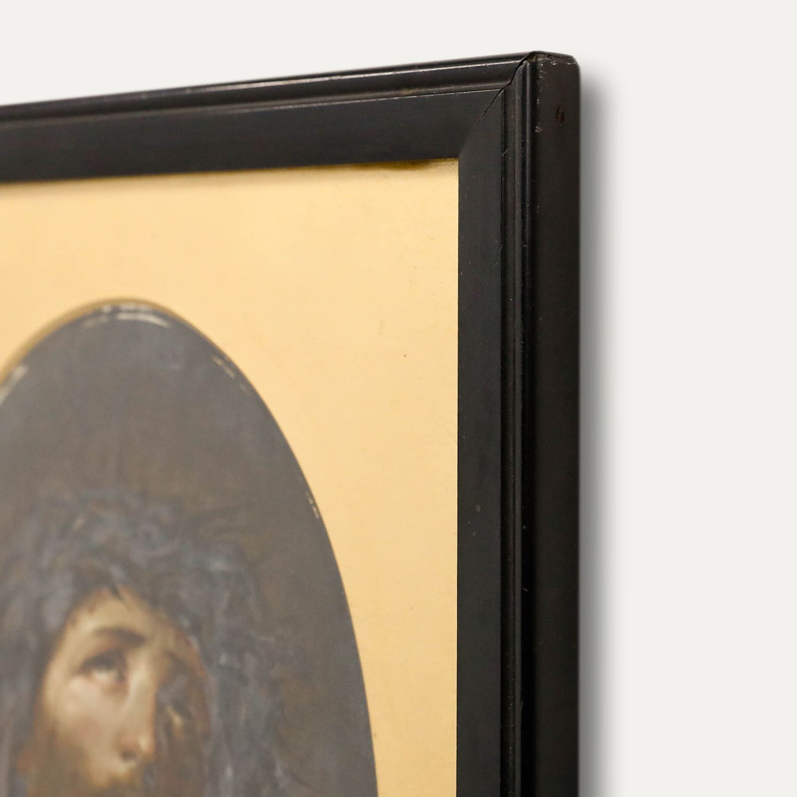 19th Century Oil Crown Of Thorns photo 175.0