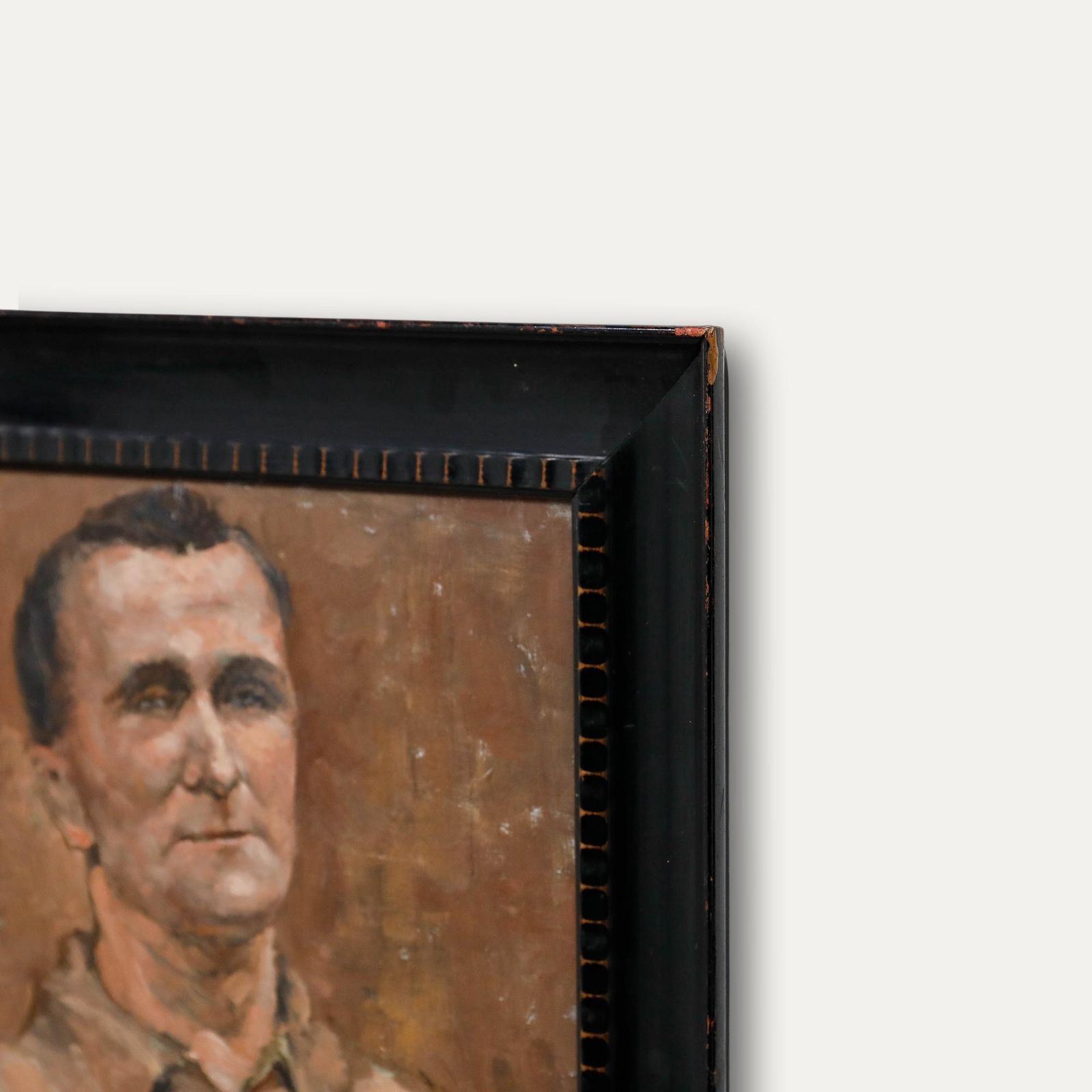 E. M. Johnson Framed Mid 20th Century Oil, Portrait Of A Gentleman photo 225.0