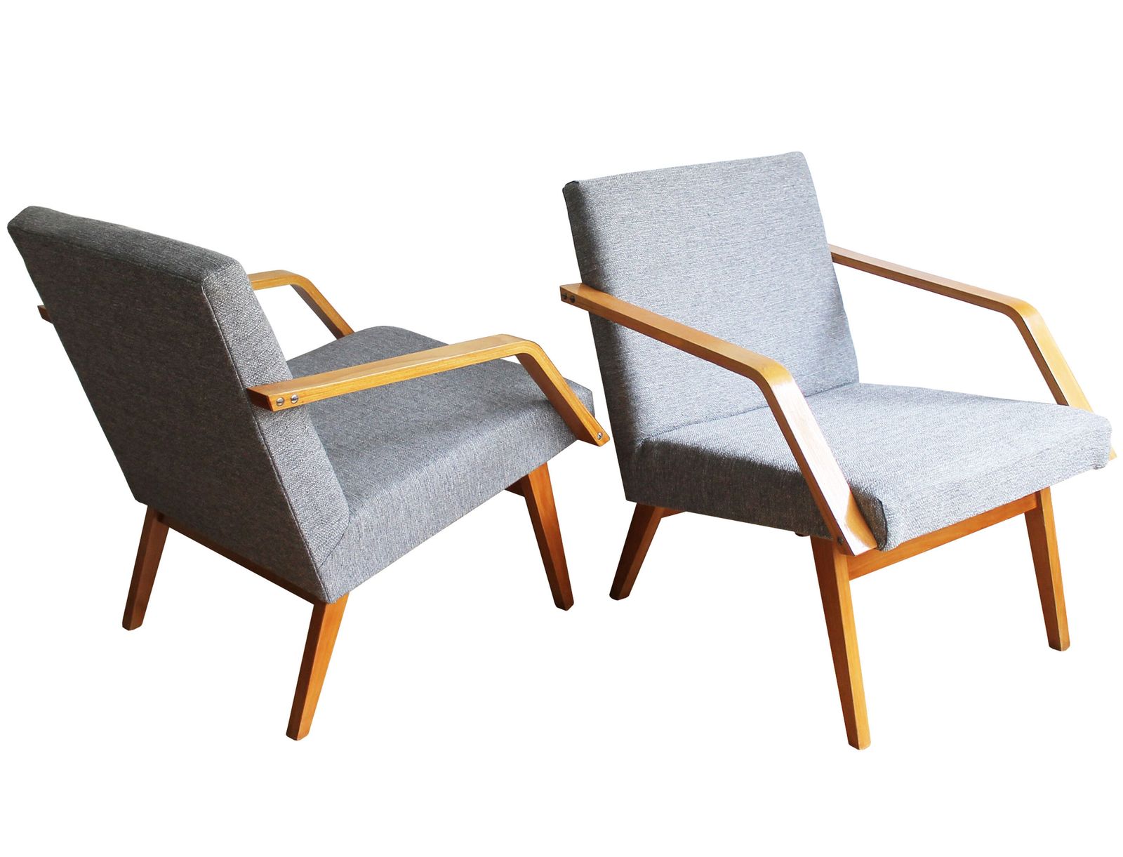 Pair Of 1970s Armchairs, Vintage