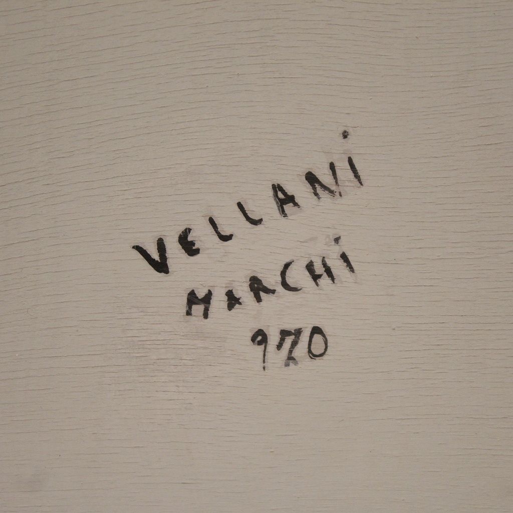 photo for sale Female Nude Painting Signed By Vellani Marchi Dated 1970