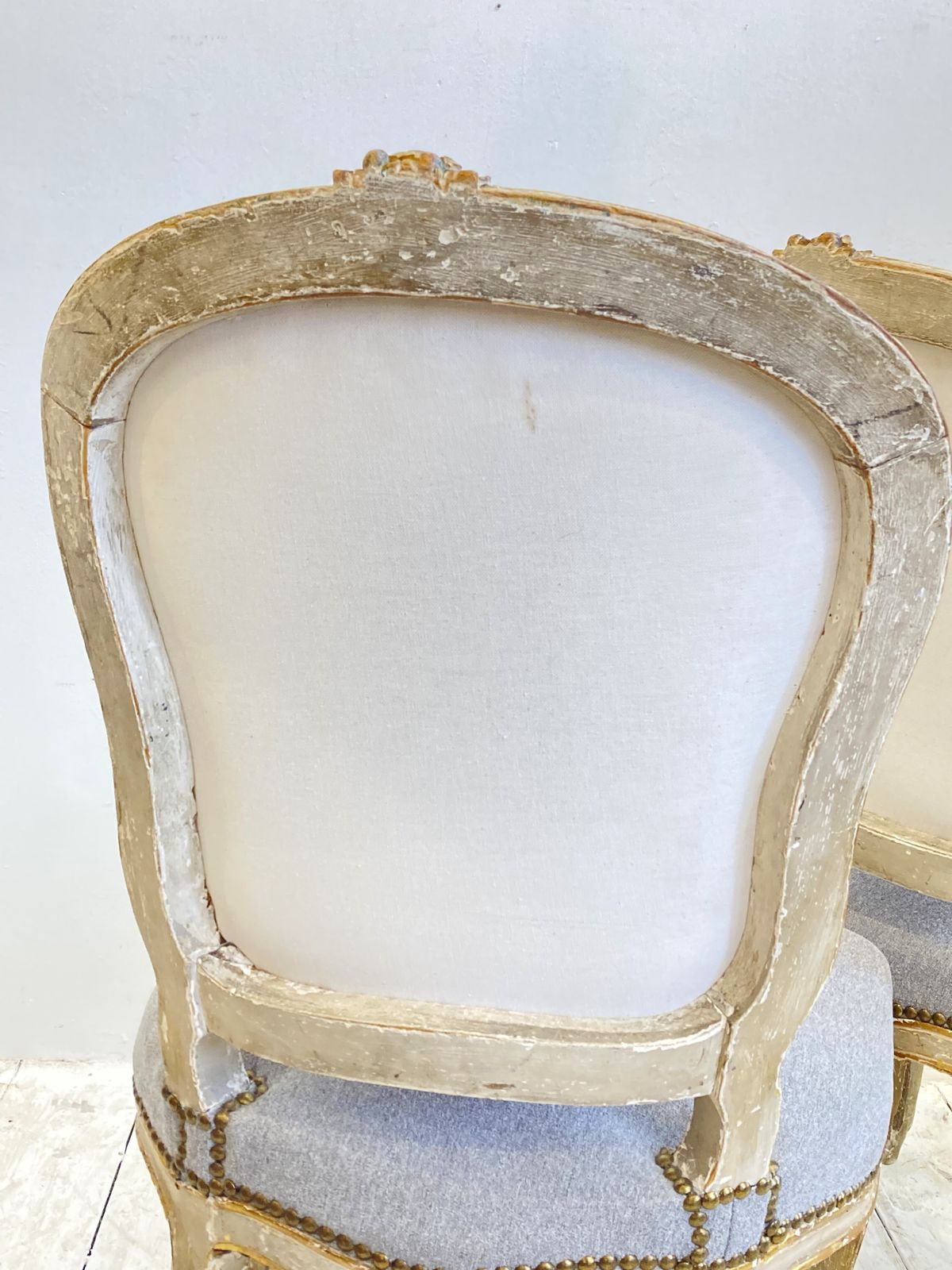 Pair Of Antique Louis XV Style Chairs photo vinterior