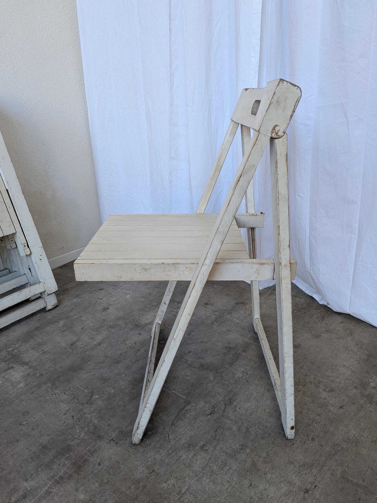 Vintage Trieste Foldable Chair By Aldo Jacober, 1970s Mid Century Modern photo 234.0