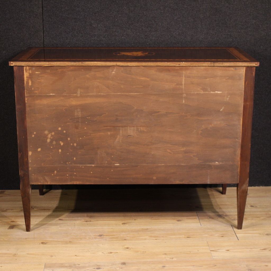 20th Century Italian Louis XVI Style Inlaid Dresser photo vinterior