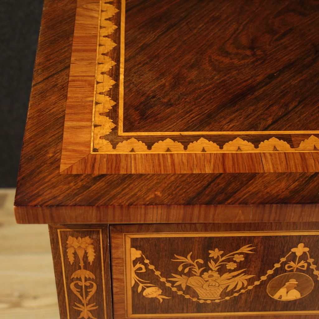 4400.0 20th Century Italian Louis XVI Style Inlaid Dresser photo