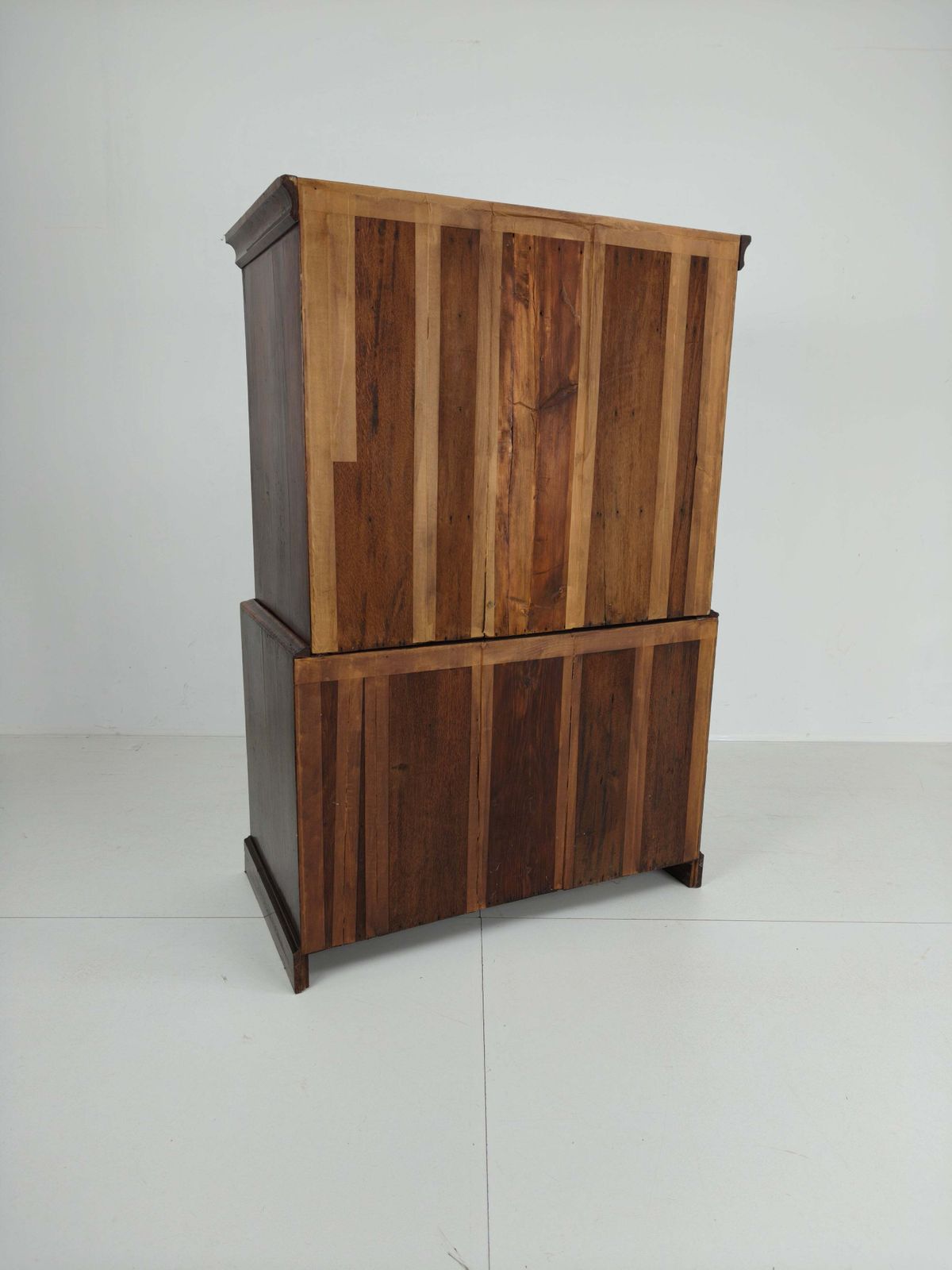 photo vinterior George III Country Tallboy / Chest On Chest