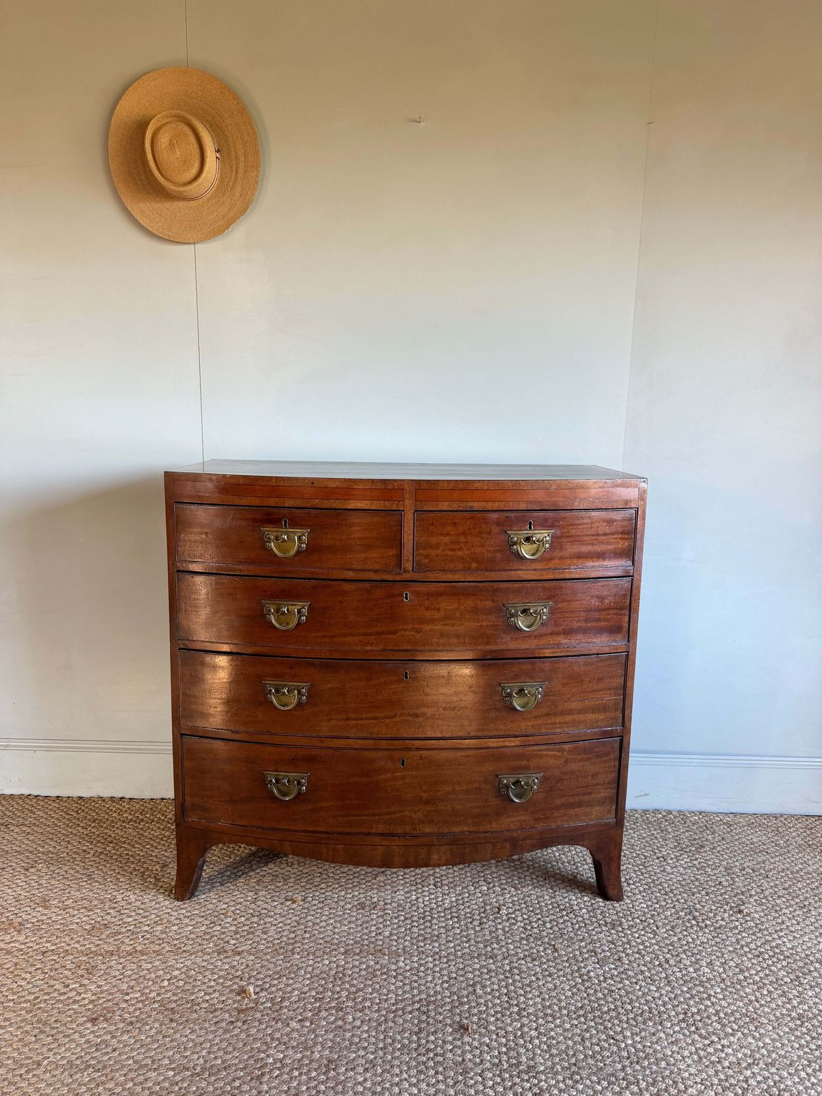 photo vintage Georgian Chest Of Drawers