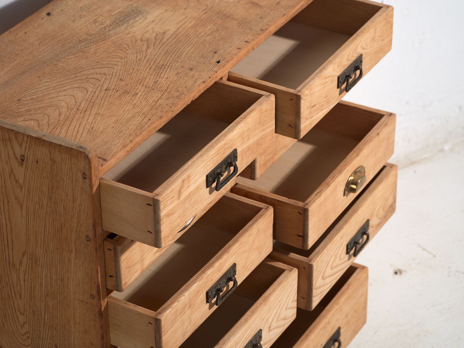 Antique Japanese Multi Drawer Cabinet (Hikidashi Dansu) – Taishō / Showa Period – C.1920 1940 photo 1586.0