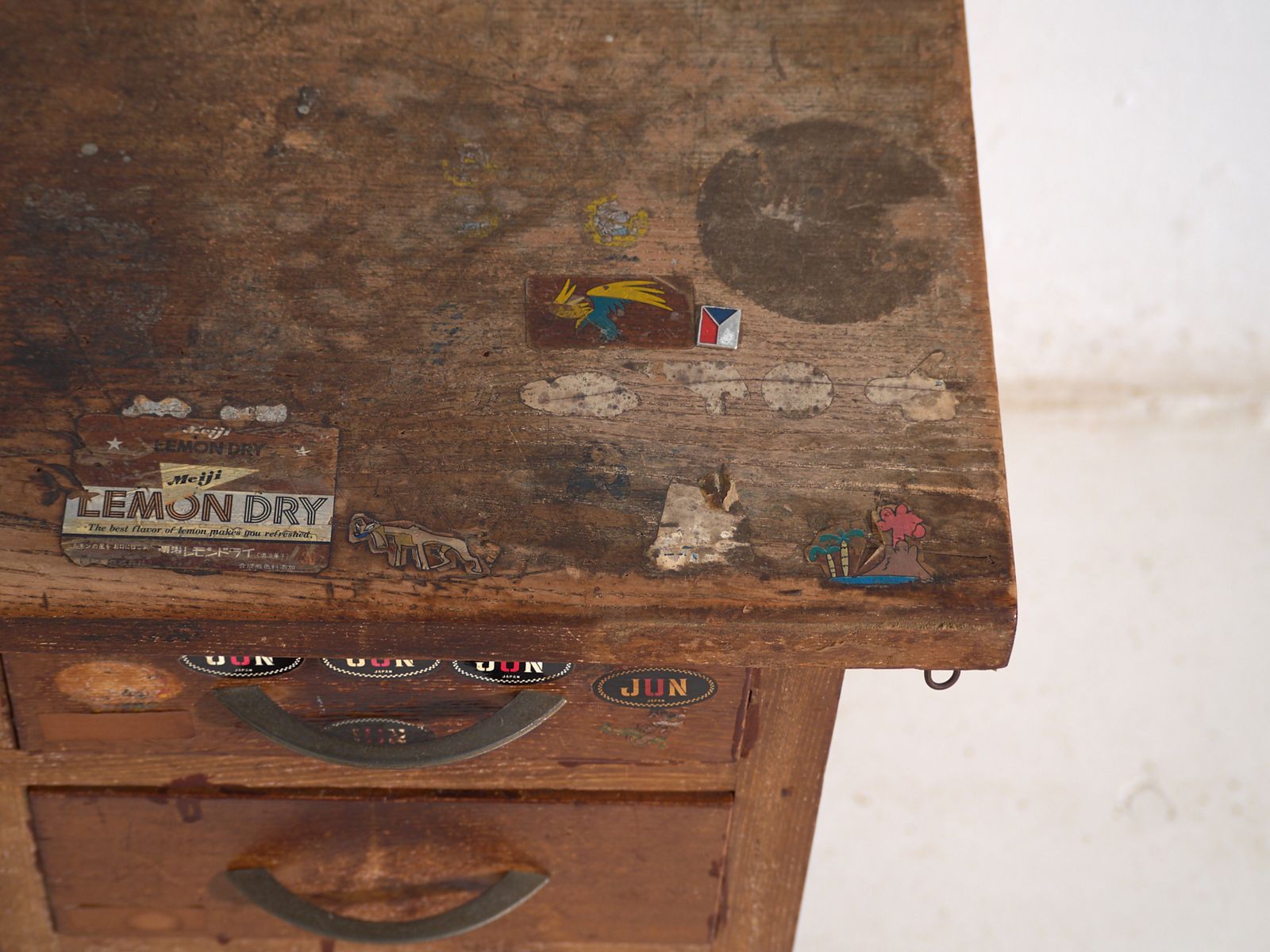 photo for sale Antique Japanese Writing Desk With Drawers – Showa Period (C.1926 1970) #80
