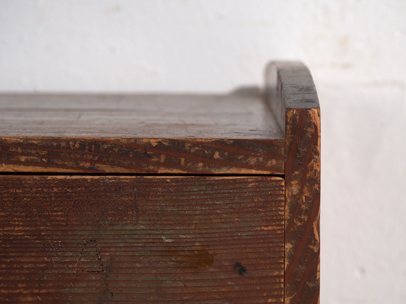 Japanese Low Desk Table With Drawers In Cedar – Showa Period (C.1926–1970) photo vintage