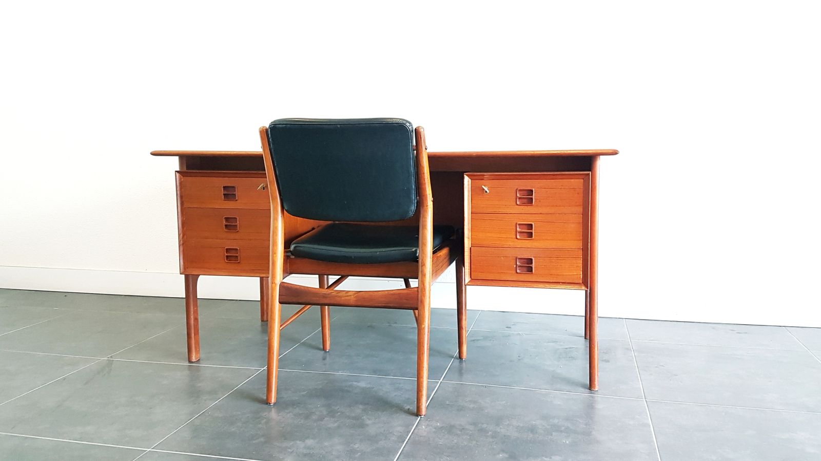 Teak Desk 1960s – Erik Brouer Møbelfabrik | Vintage Design Furniture photo for sale