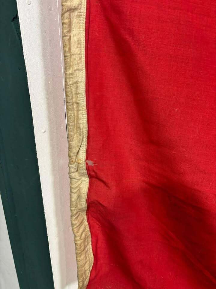 Large Vintage Royal Standard Flag, Three Lions Banner photo for sale