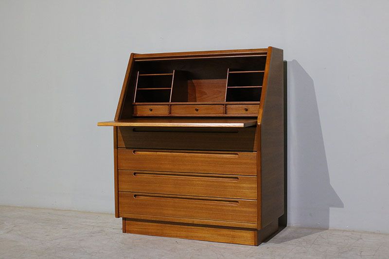 Arenkiel Teak Writing Desk From The 1960s photo vinterior