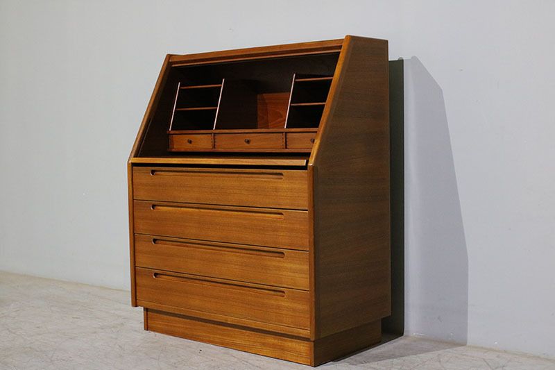 photo furniture Arenkiel Teak Writing Desk From The 1960s