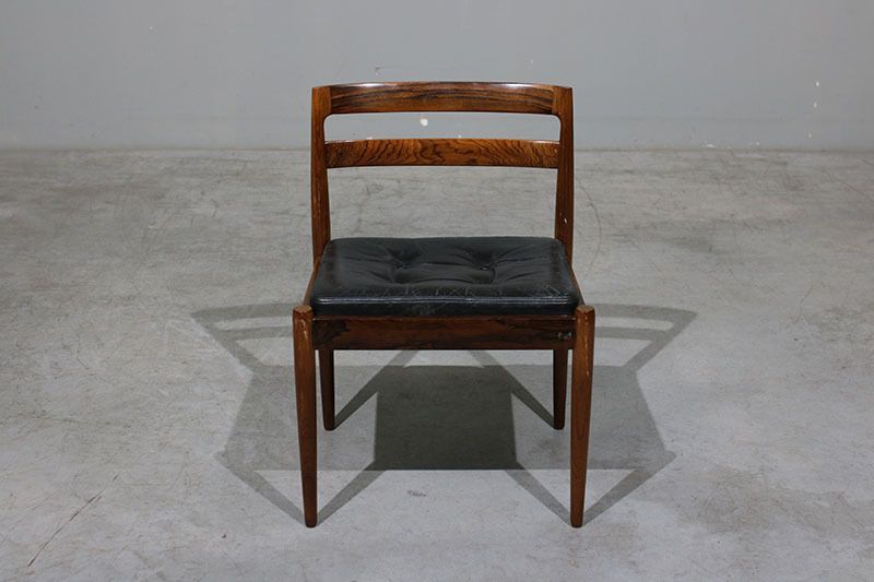 Set Of 6 Kai Kristiansen Chairs In Rosewood. photo 3369.0