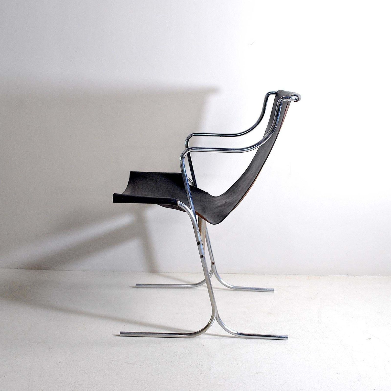 Ross Littell Cigno Chair By Icf Milan 1960s photo vinterior