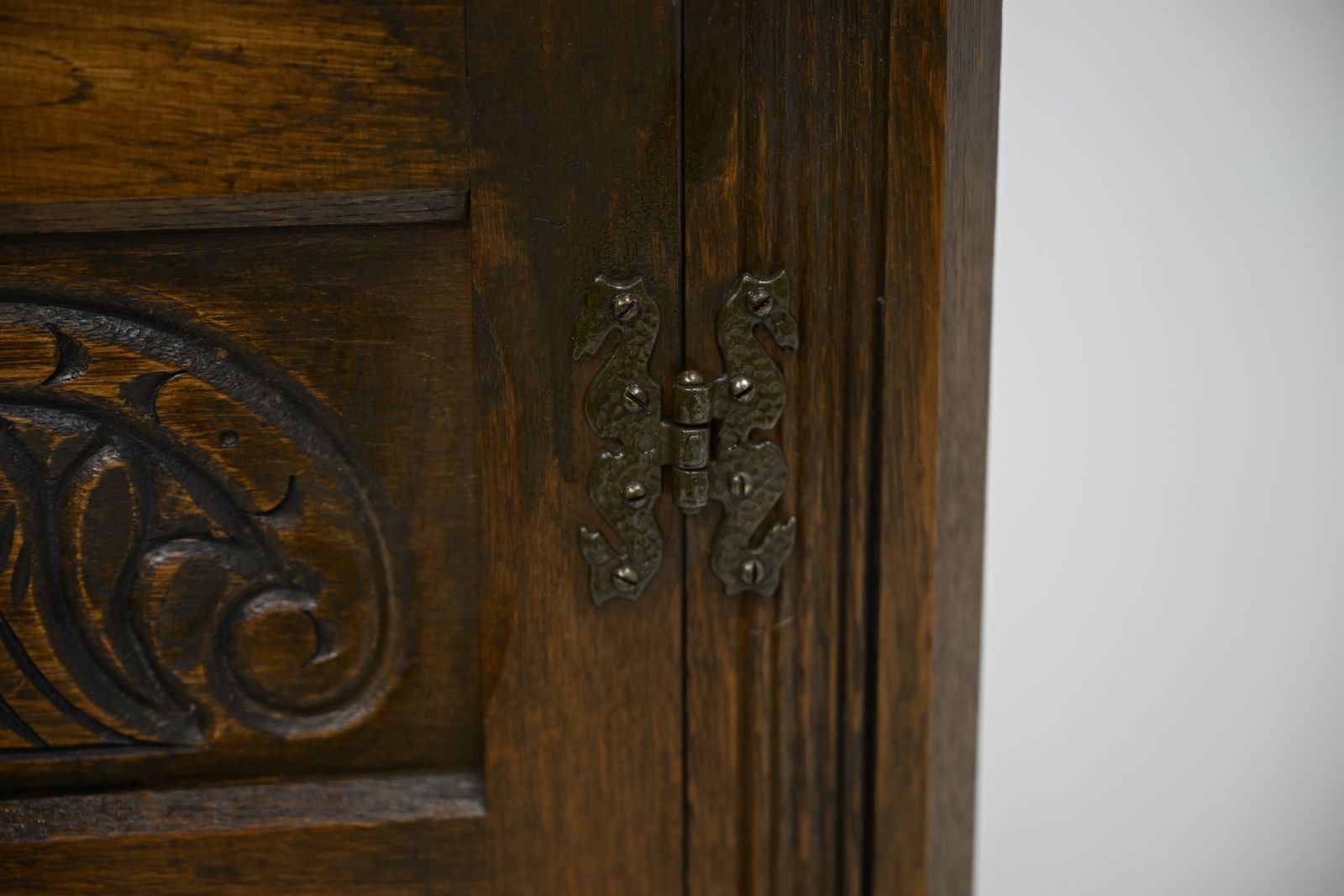 photo buy Oak Corner Display Cabinet Old Charm Leaded Glass Light Oak Free Uk Delivery*