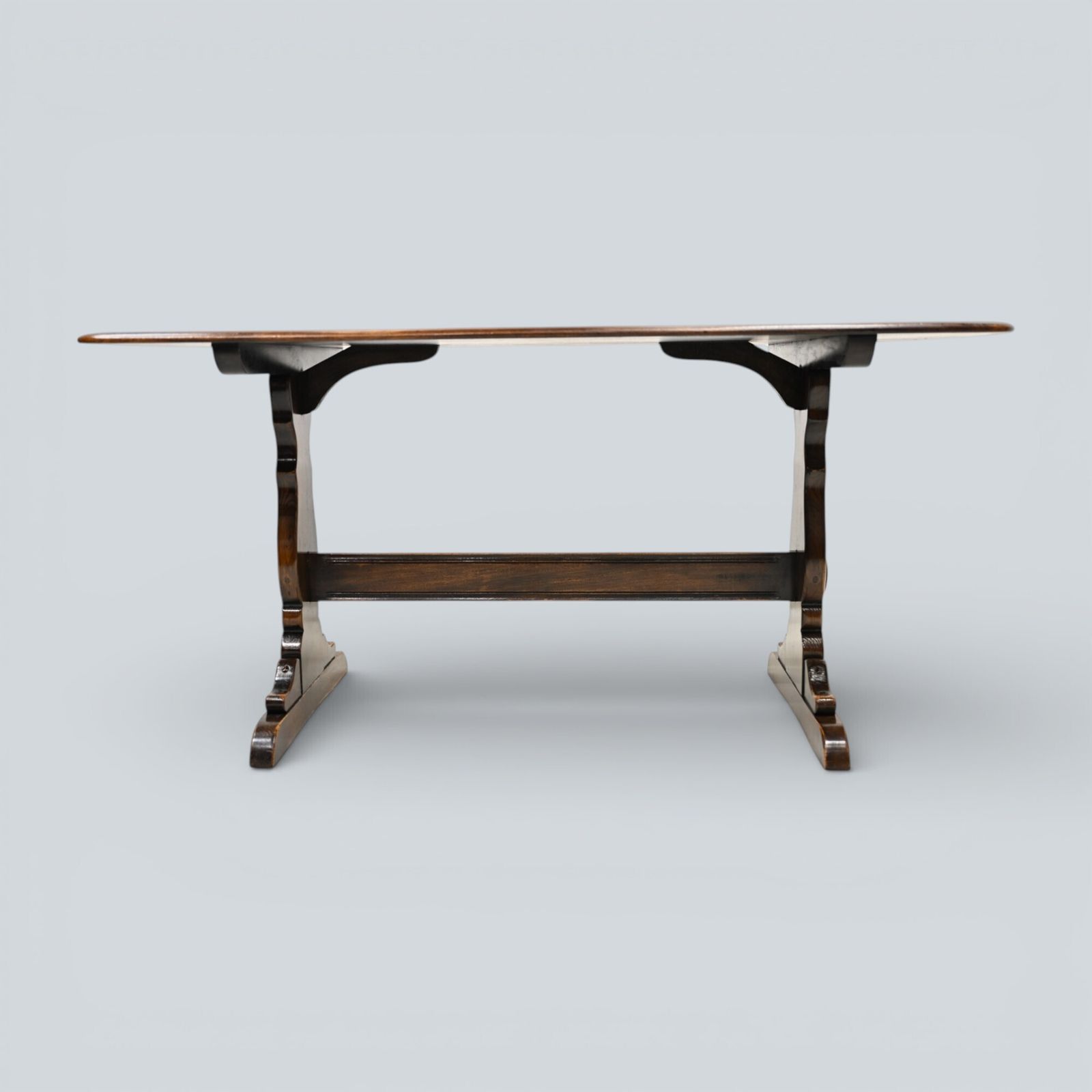 photo for sale Ercol Refectory Plank Top Dining Table Traditional Finish #155 Free Uk Delivery