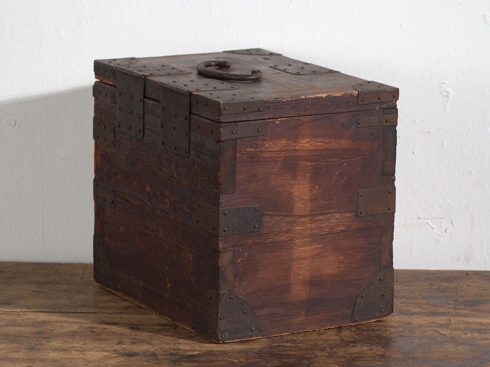 Furniture Japanese Ko Dansu With Hinged Lid And Drawers In Paulownia Wood, Meiji–Taishō Period, Circa 1868–1926 photo