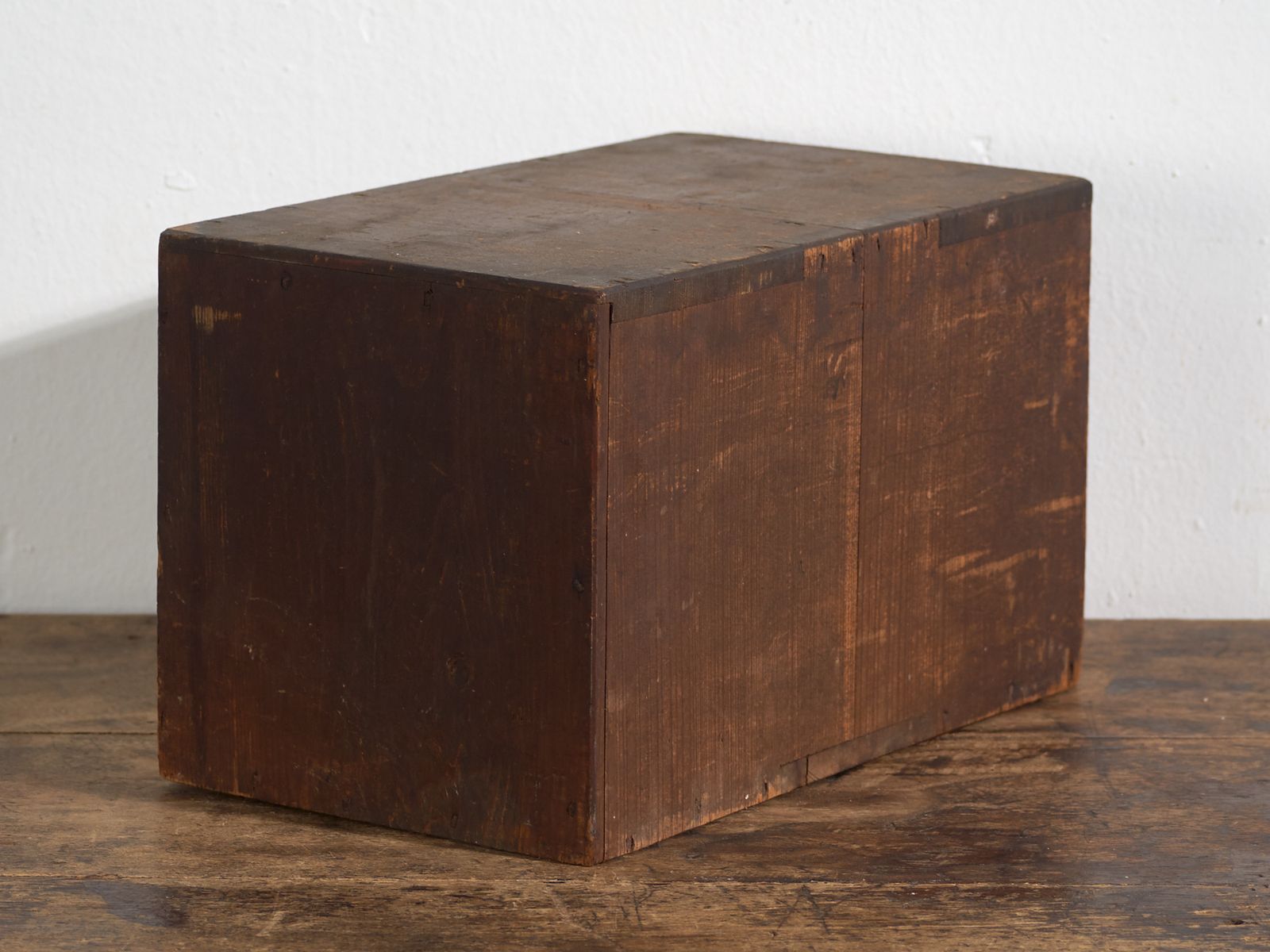Small Antique Japanese Tansu Document Box – Late Meiji Early Taisho Period (C.1880 1920) photo vintage