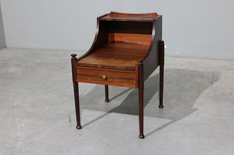 Vintage Rosewood Bedside Table photo furniture