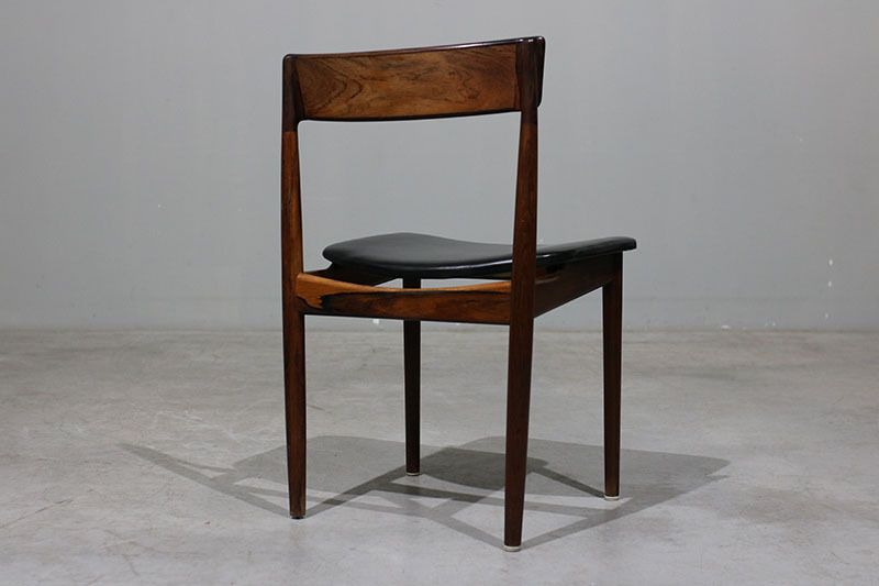 Furniture Set Of 6 Henry Rosengren Hansen Chairs In Rosewood. photo