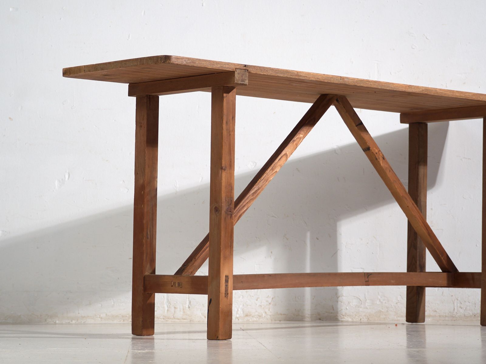 Antique Japanese Wooden Work Table – Period Taisho/Showa (C.1910 1950) #1 photo furniture