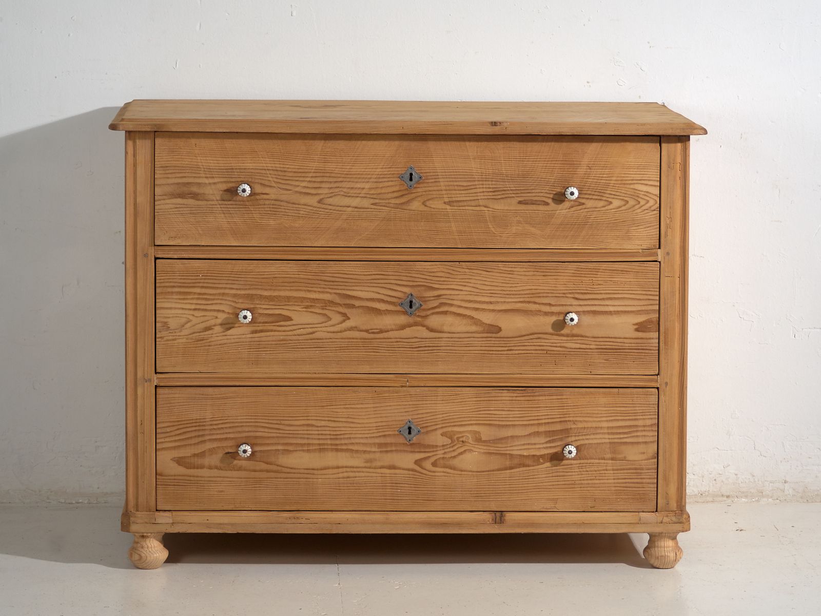 Antique Rustic Pine Chest Of Drawers – Central Europe (C.1900–1920) #95 photo vinterior