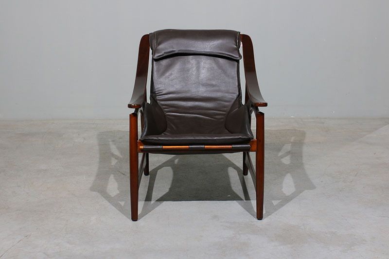 Armchair + Footrest With Brazilian Design photo for sale