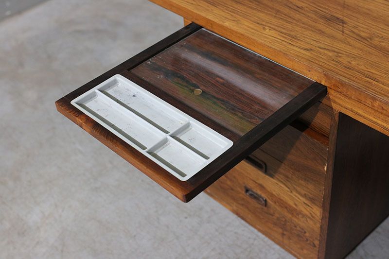 Nipu Secretary Desk From The 1970s, Made Of Rosewood. photo buy