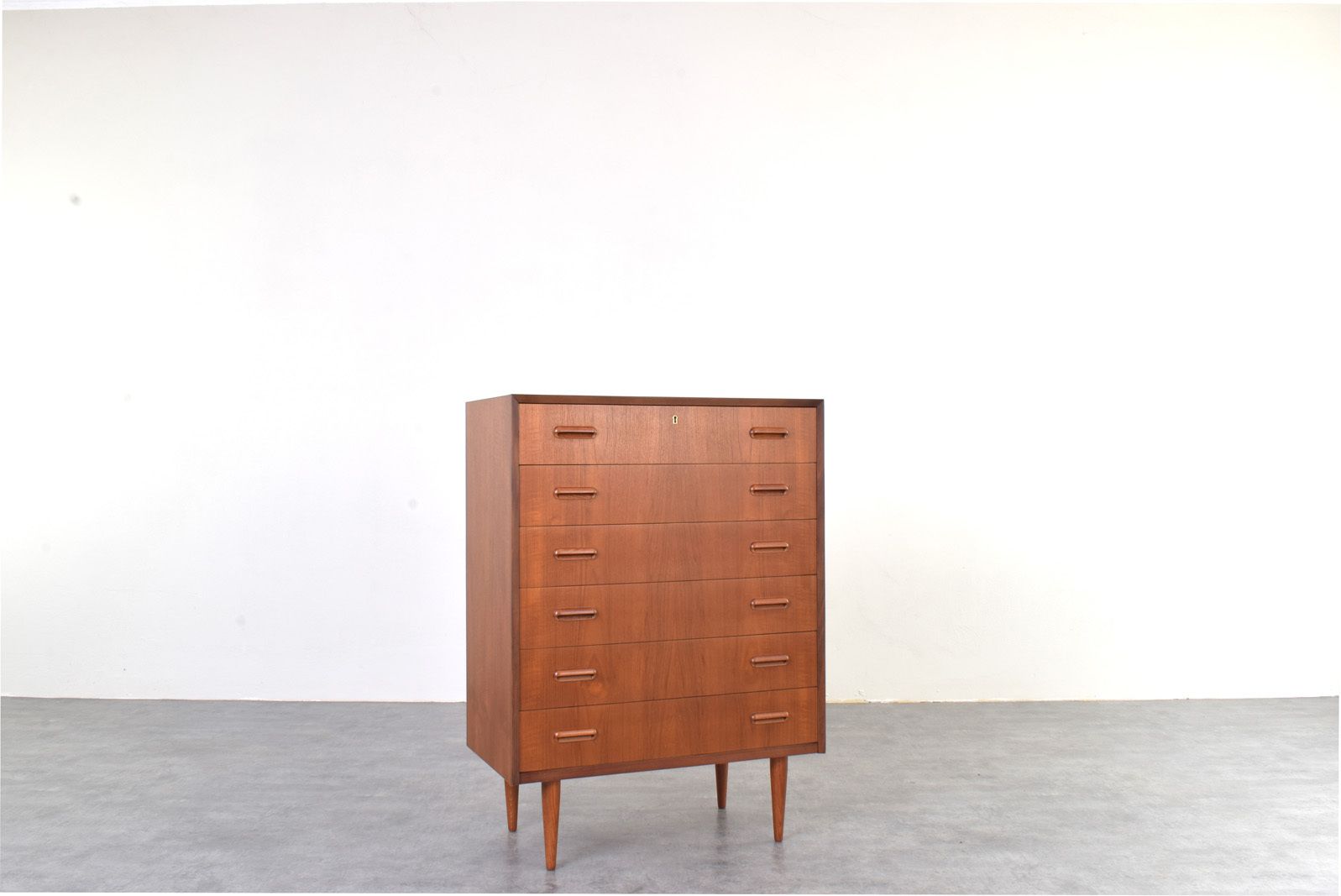 Mid Century Danish Teak Chest Of Drawers, 1960s. photo furniture