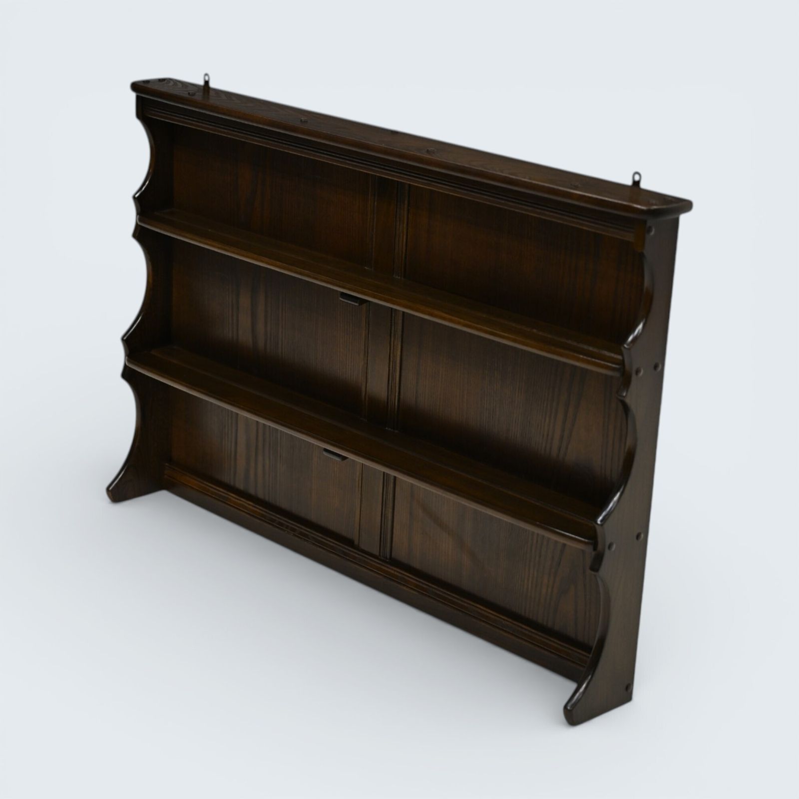 photo for sale Original Ercol Dresser Top 2 Shelves Plate Grooves Vgc 1970s Free Uk Delivery