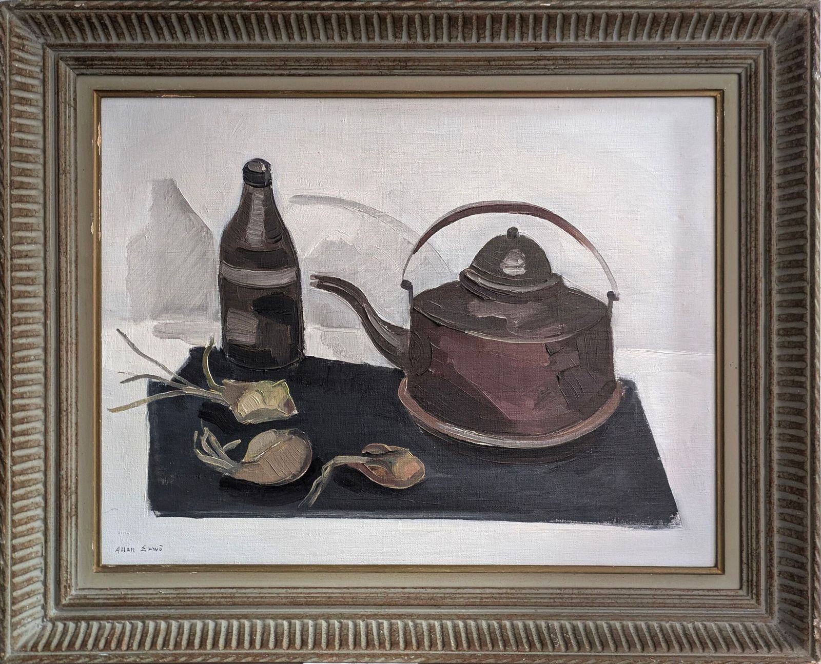 20th Century Swedish School 'Still Life With Copper Kettle'