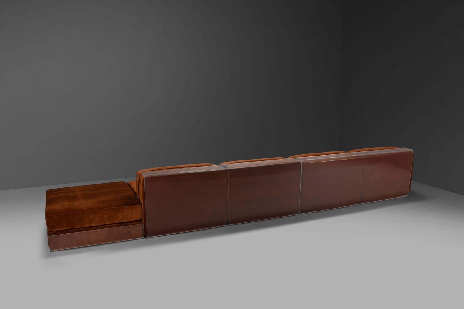 Rare Lucite Sectional Sofa By Roberto Monsani For Acerbis, Italy 1975 photo vinterior