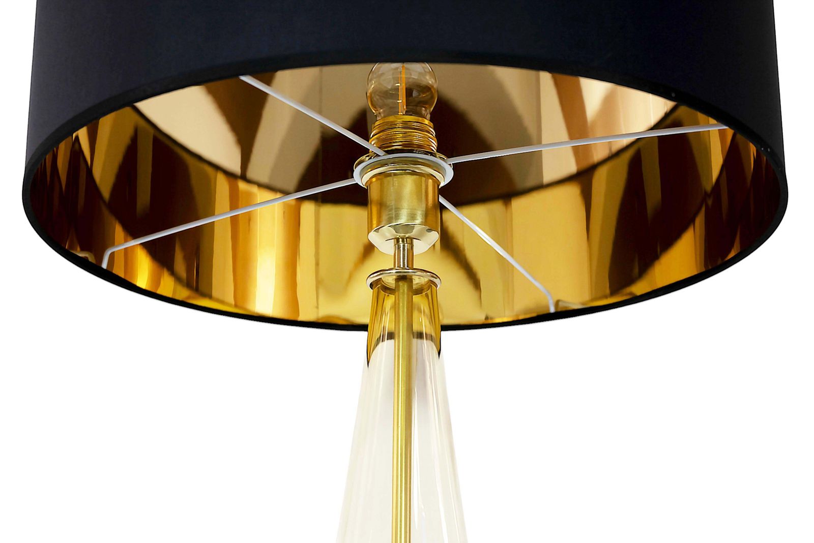 Pair Of Italian Table Lamps In Murano Glass photo Lighting