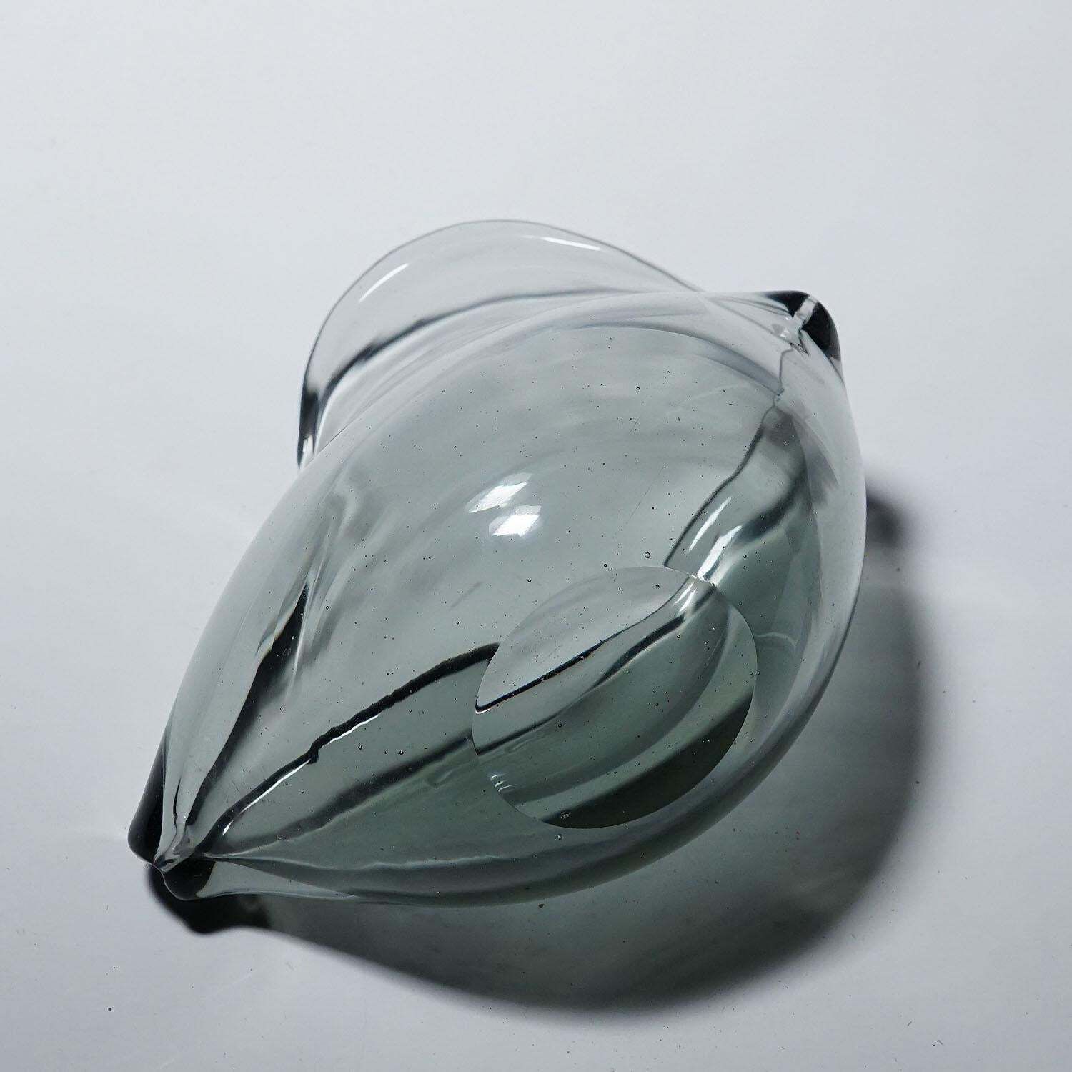 Vintage Art Glass Bowl By Flavio Poli For Seguso Murano 1940s photo buy