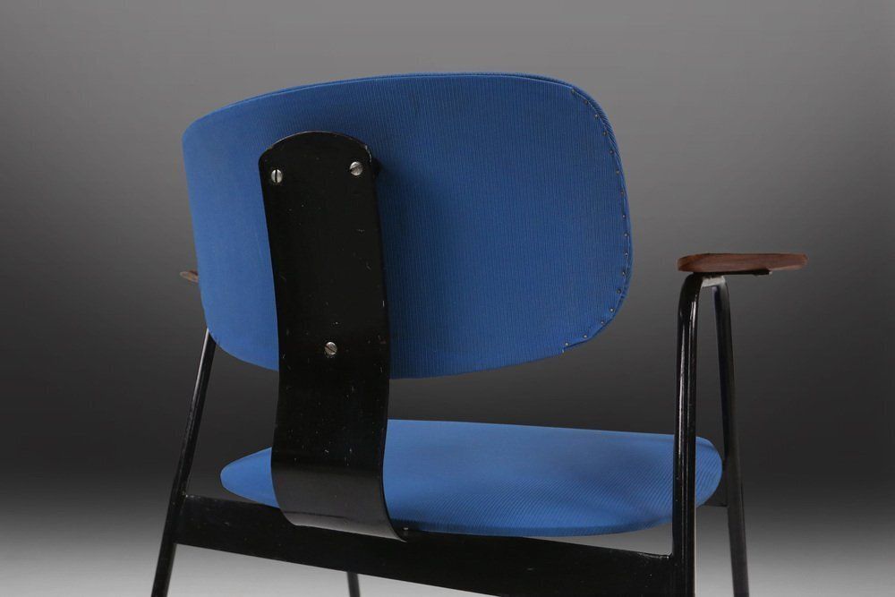 Dining Chairs By Willy Van Der Meeren For Tubax, Belgium, 1950s, Set Of 6 photo Furniture
