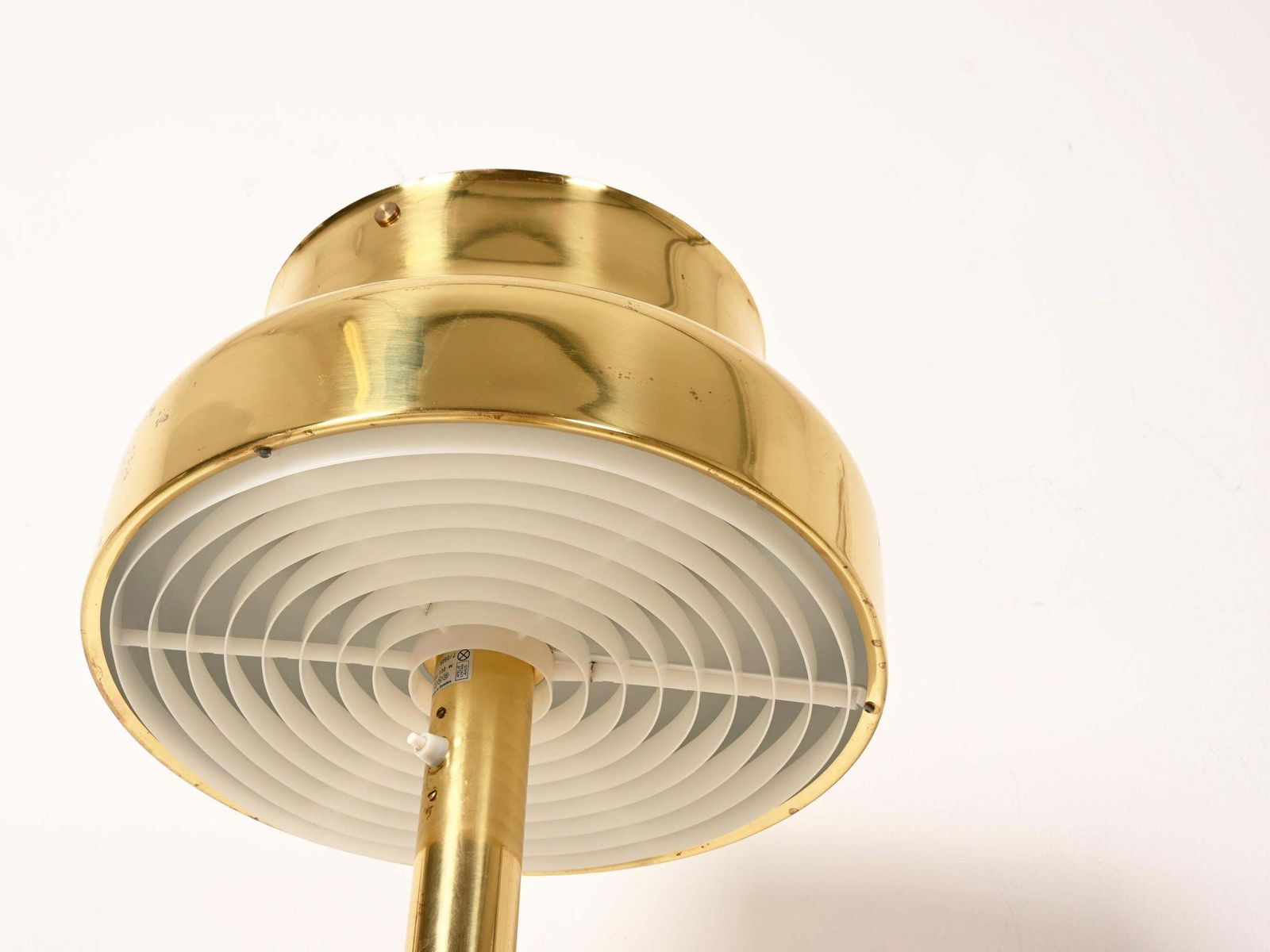 Gold Floor Lamp Bumling By Anders Pehrson For Ateljé Lyktan photo Lighting