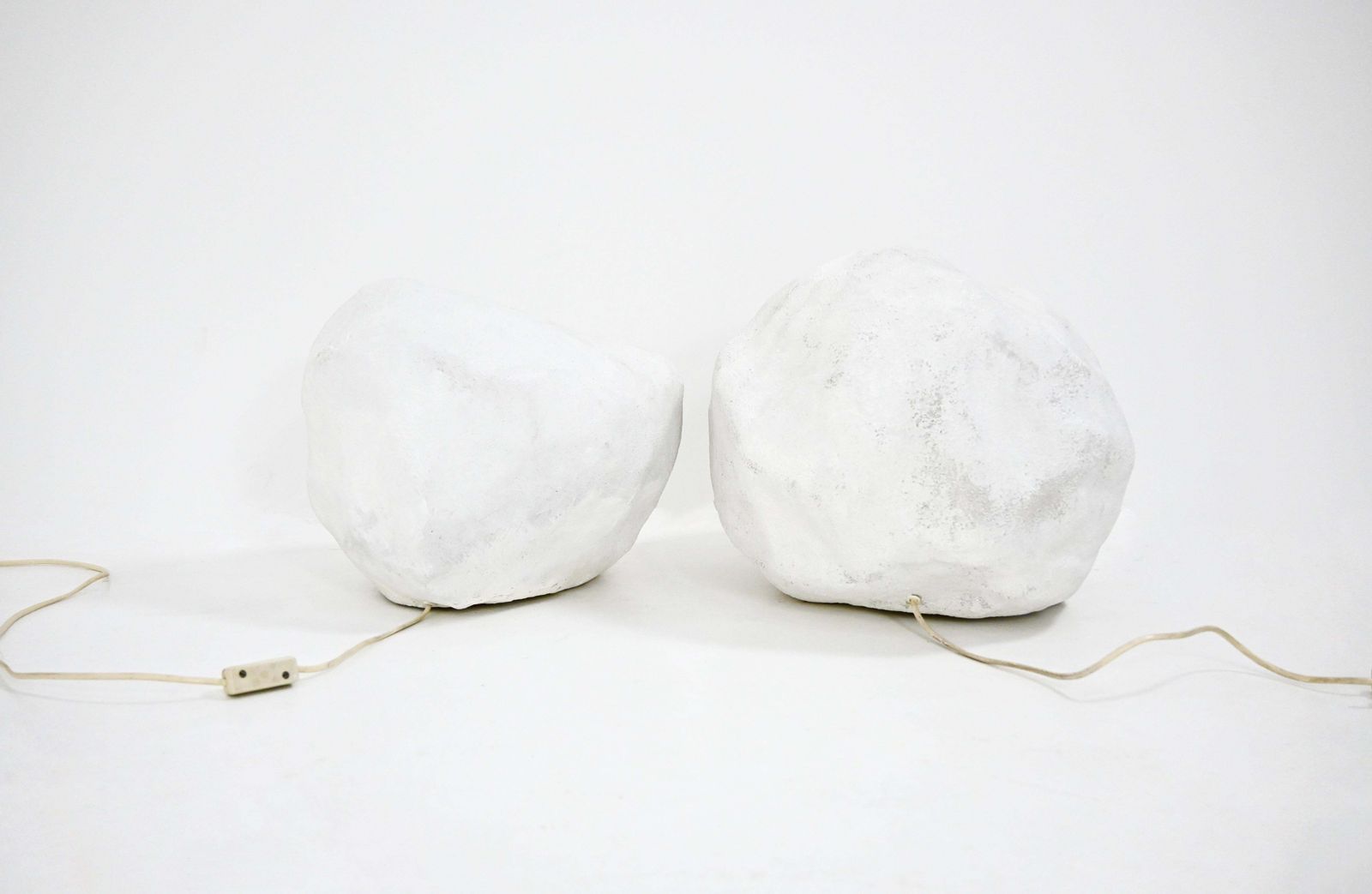 "Dora" Rock Lamps By André Cazenave For Atelier A, 1970s, Set Of 2 photo vintage