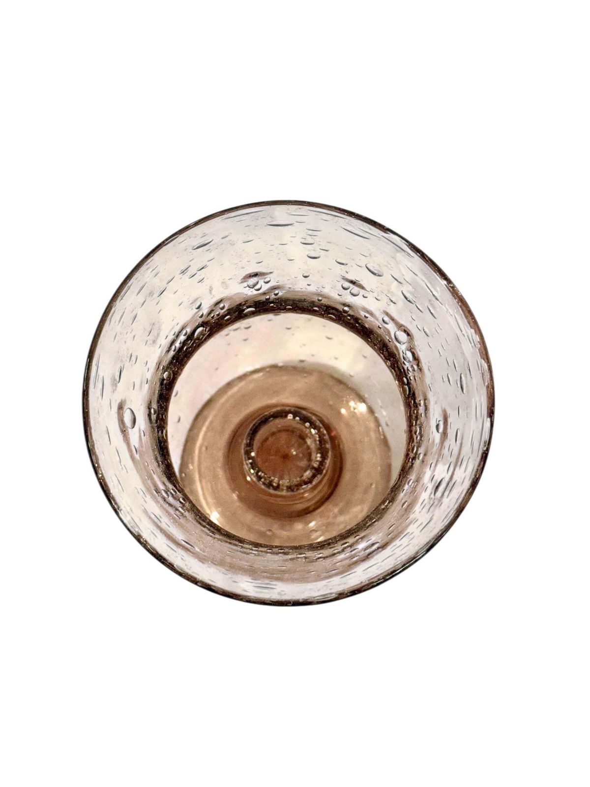 Pair Of French Biot Bubble Glass Hurricane Candle Holders photo Home Decor