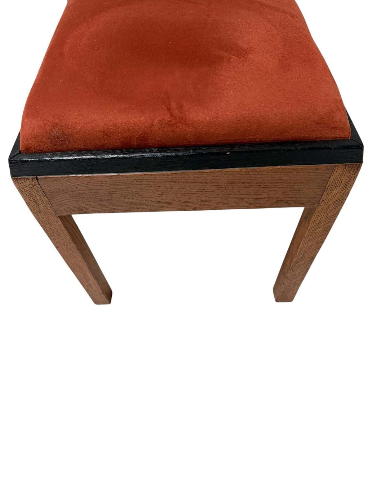 photo furniture Art Deco Modernist Side Chair By Jan Brunott, 1920s