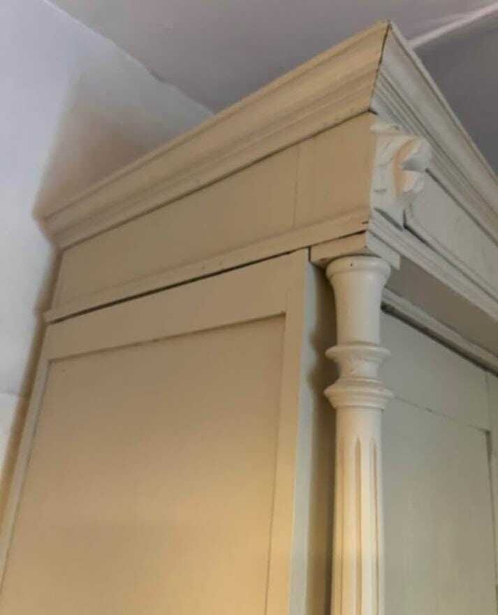 Antique French Oak Armoire. photo Furniture