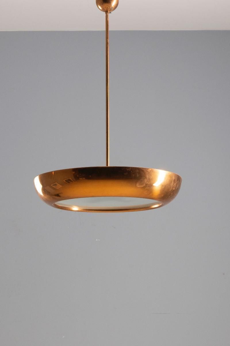 Koperen Hanglamp, Josef Hůrka, Tsjecho Slowakije