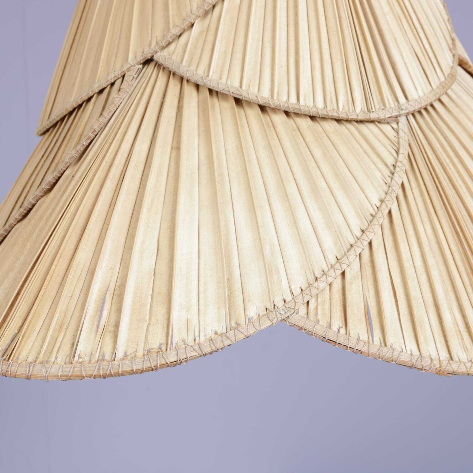 1467.0 “Uchiwa” Hanging Lamp In The Style Of Ingo Maurer, Germany 1970 photo