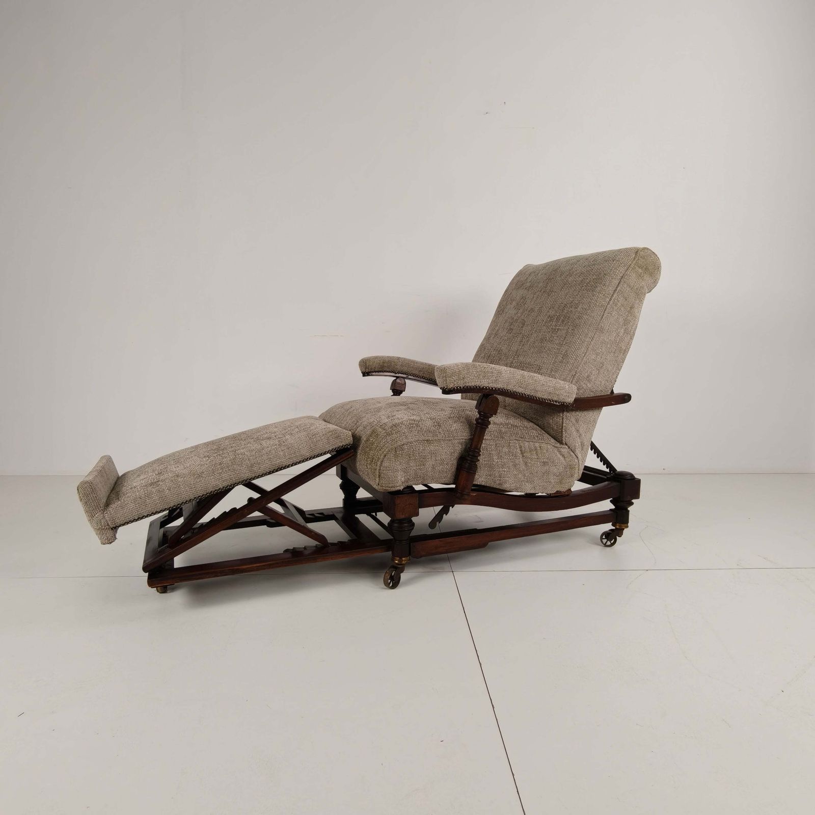 English Reclining Library Chair (Circa 1860) photo furniture